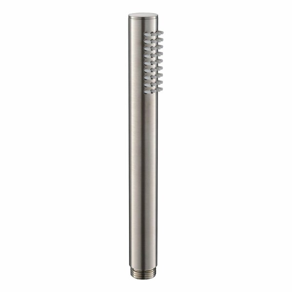 Kibi Circular Metal Handheld Shower Head - Brushed Nickel HS1003BN